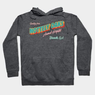 NOAH Postcard Logo Hoodie